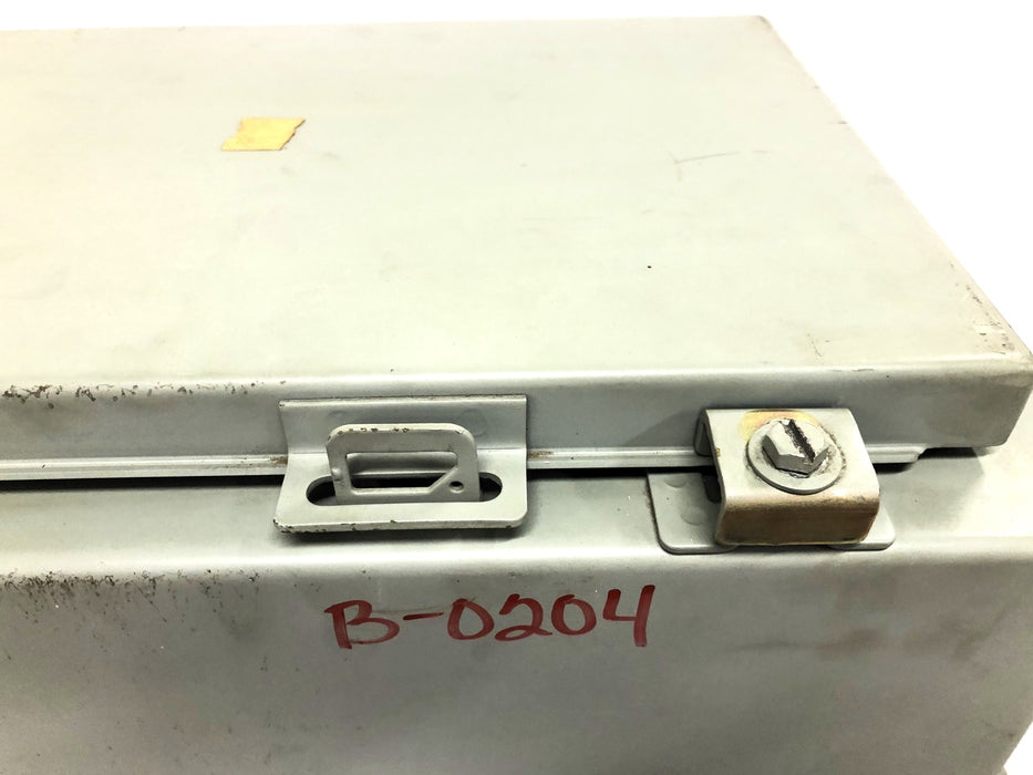 Hoffman 7-1/2X12X16 Inch Type 12 & 13 Control Panel Enclosure G-530423 USED