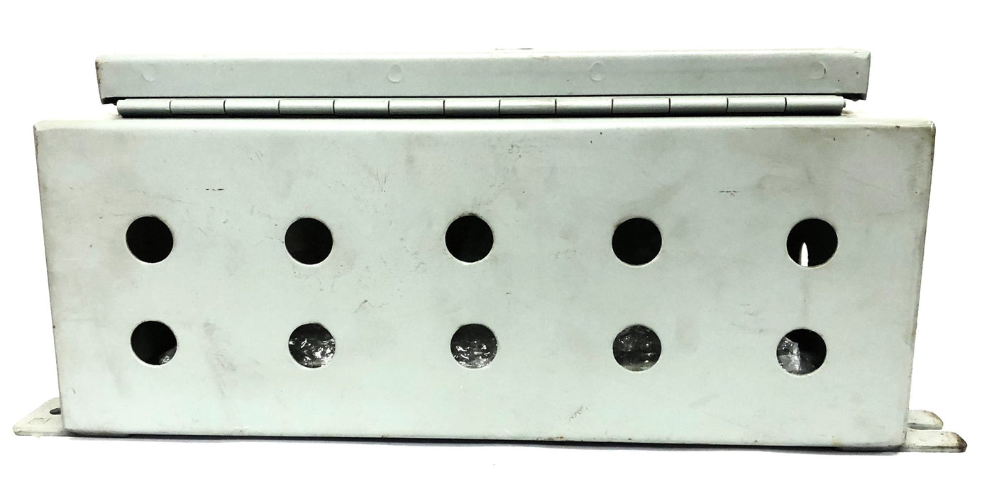Hoffman 7-1/2X12X16 Inch Type 12 & 13 Control Panel Enclosure G-530423 USED