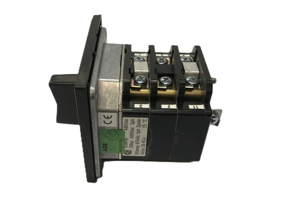 ABB Rotary Switch SK632063-B (5283300-1) USED