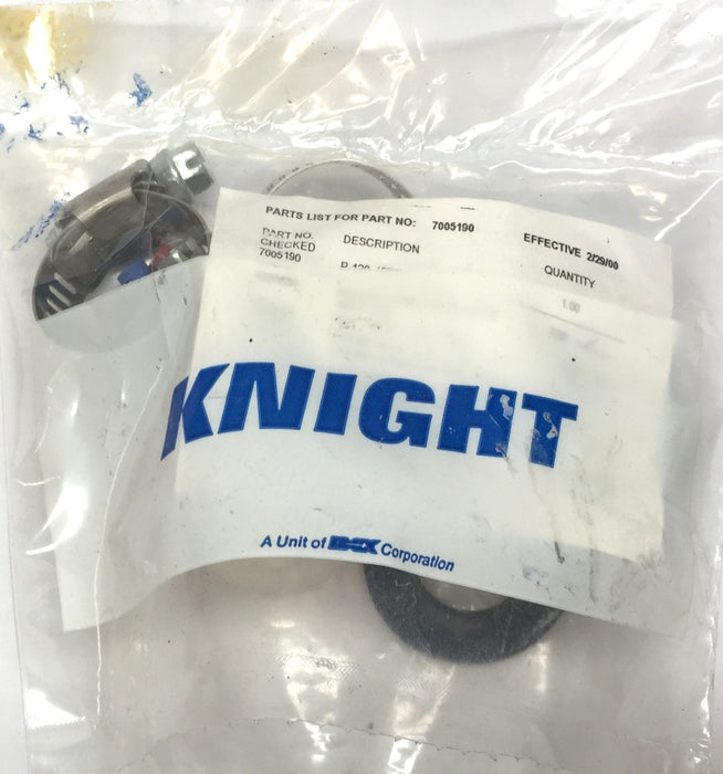 Knight Probe and Pump Repair Kit 7005190 (Missing Hex Nut) NOS