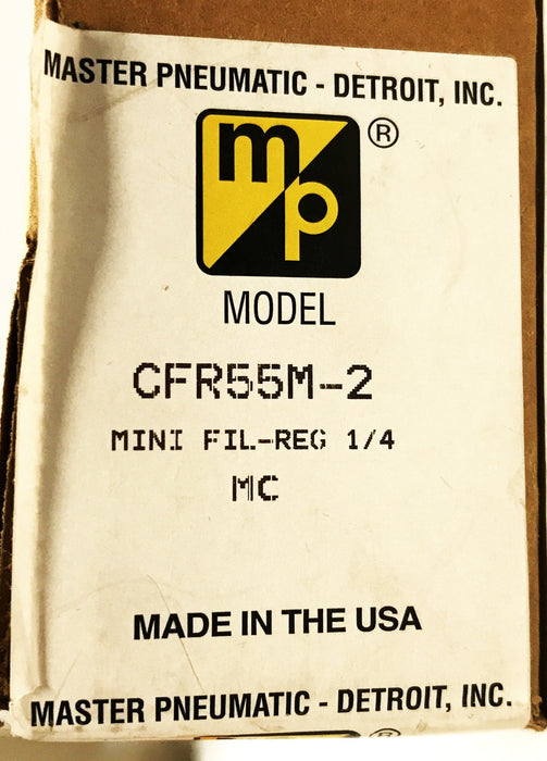 Master Pneumatic Pressure Regulator with Gauge CFR55M-2 NOS
