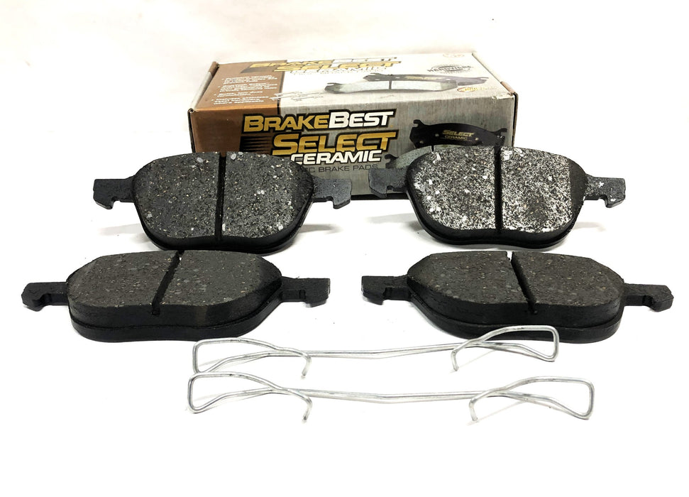BrakeBest Select Ceramic Brake Pad Set With Hardware C1044 (DB9367FF) NOS