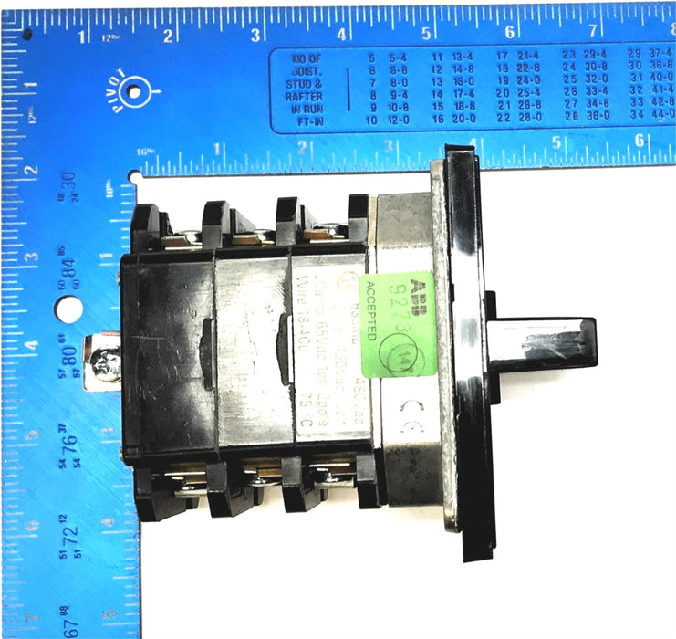 ABB Rotary Switch SK632063-B (5283300-1) USED
