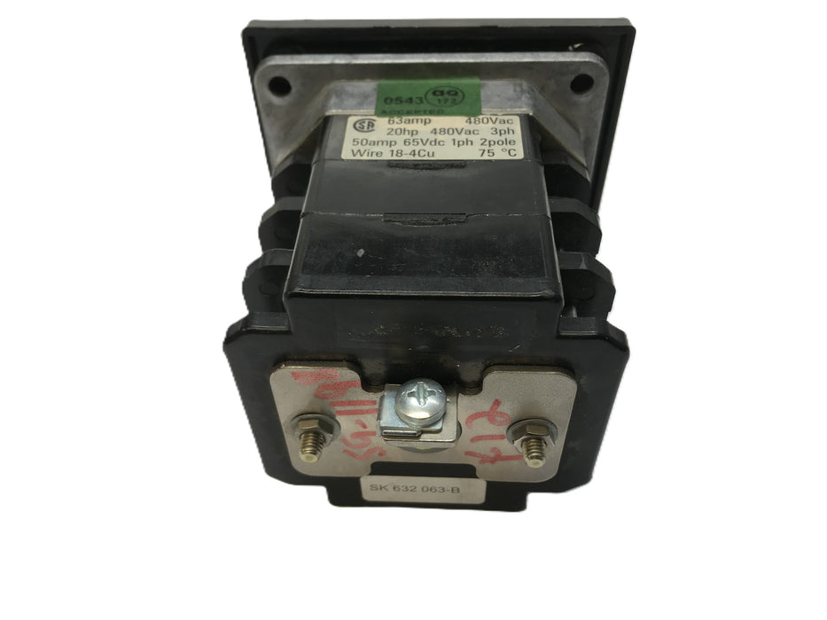 ABB Rotary Switch SK632063-B (5283300-1) USED