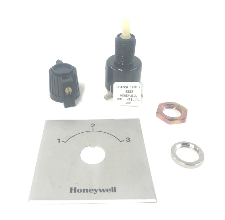 Honeywell Pneumatic Manual Switch 3-Position Common Port SP470A 1018 1 NOS