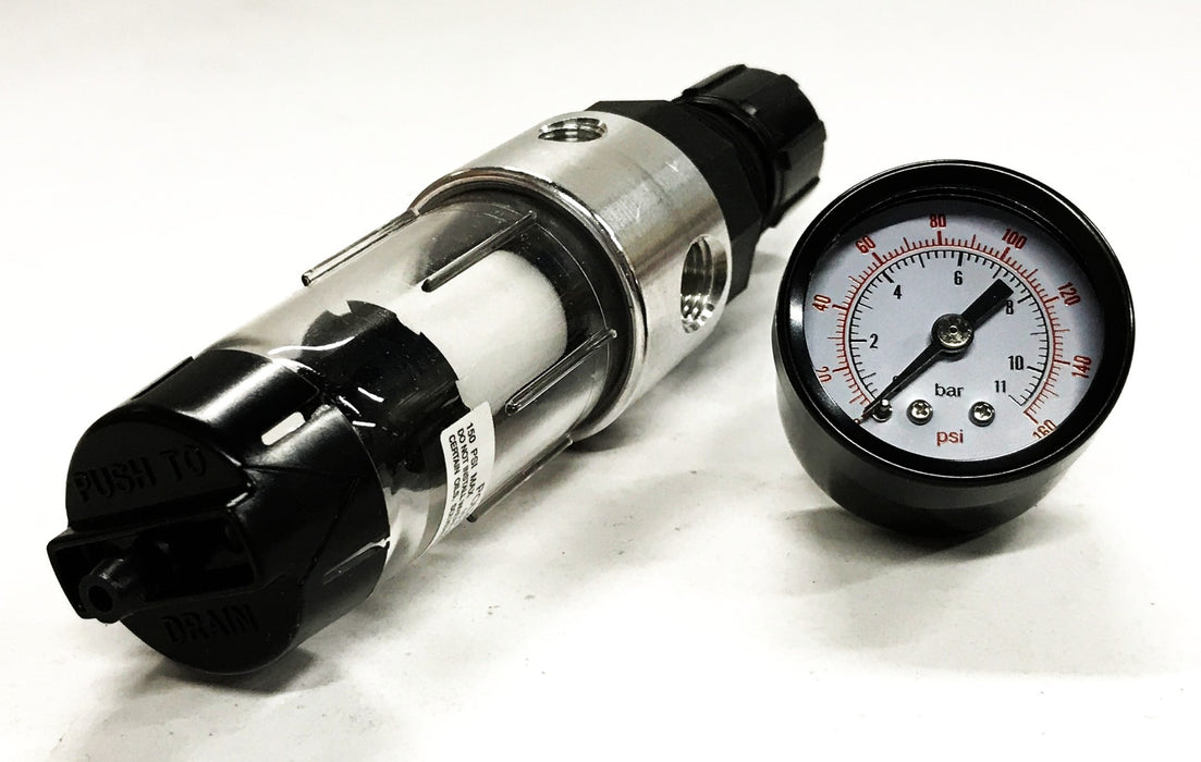 Master Pneumatic Pressure Regulator with Gauge CFR55M-2 NOS