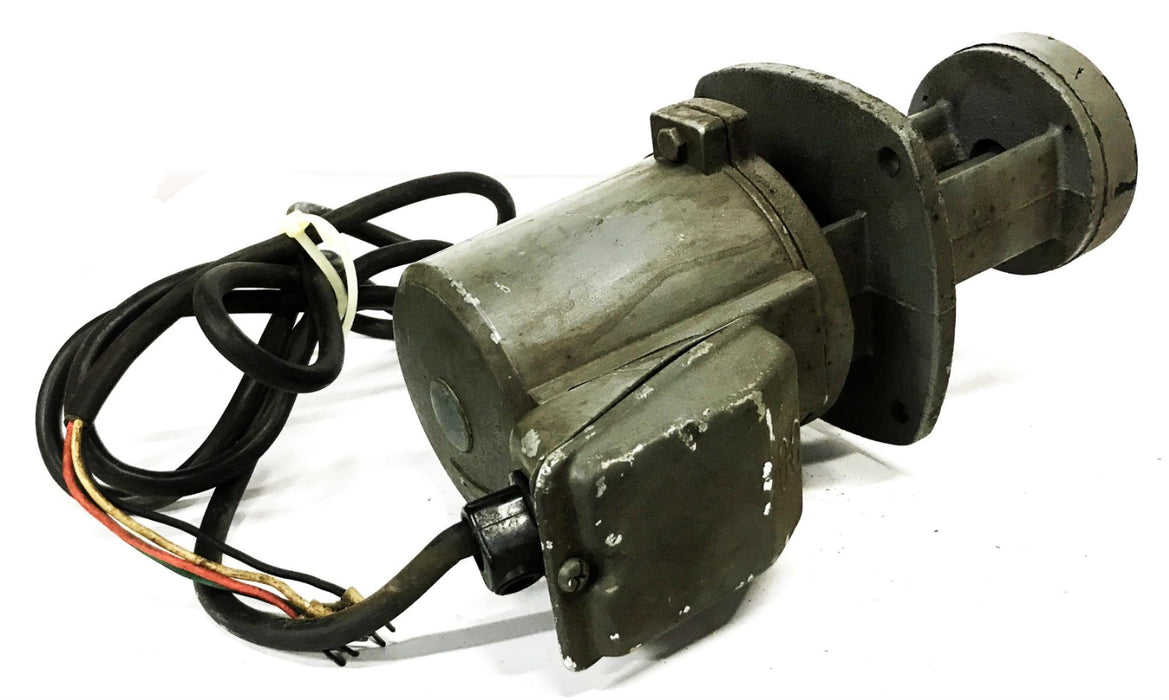 Yong Chiuann 1/8hp 220/440v 3-Phase 2-Pole Coolant Pump USED