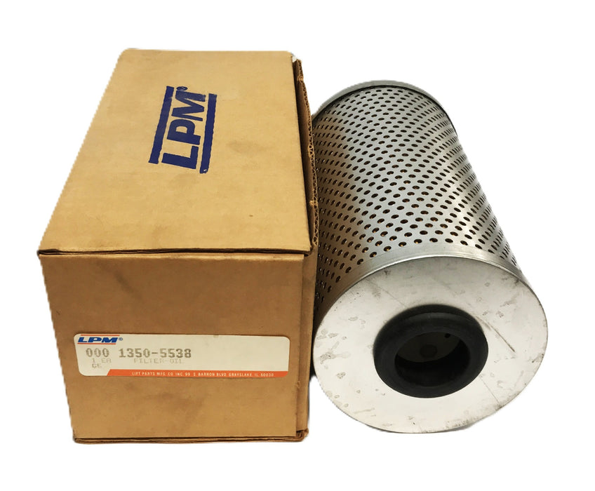 LPM Forklift Hydraulic Filter Element 000-1350-5538 [Lot of 2] NOS