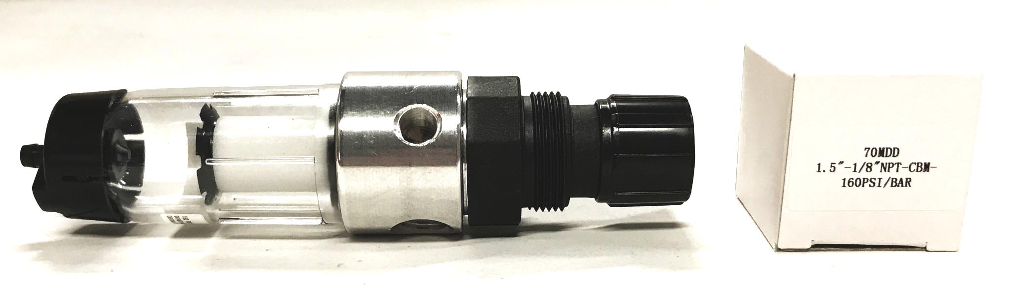 Master Pneumatic Pressure Regulator with Gauge CFR55M-2 NOS