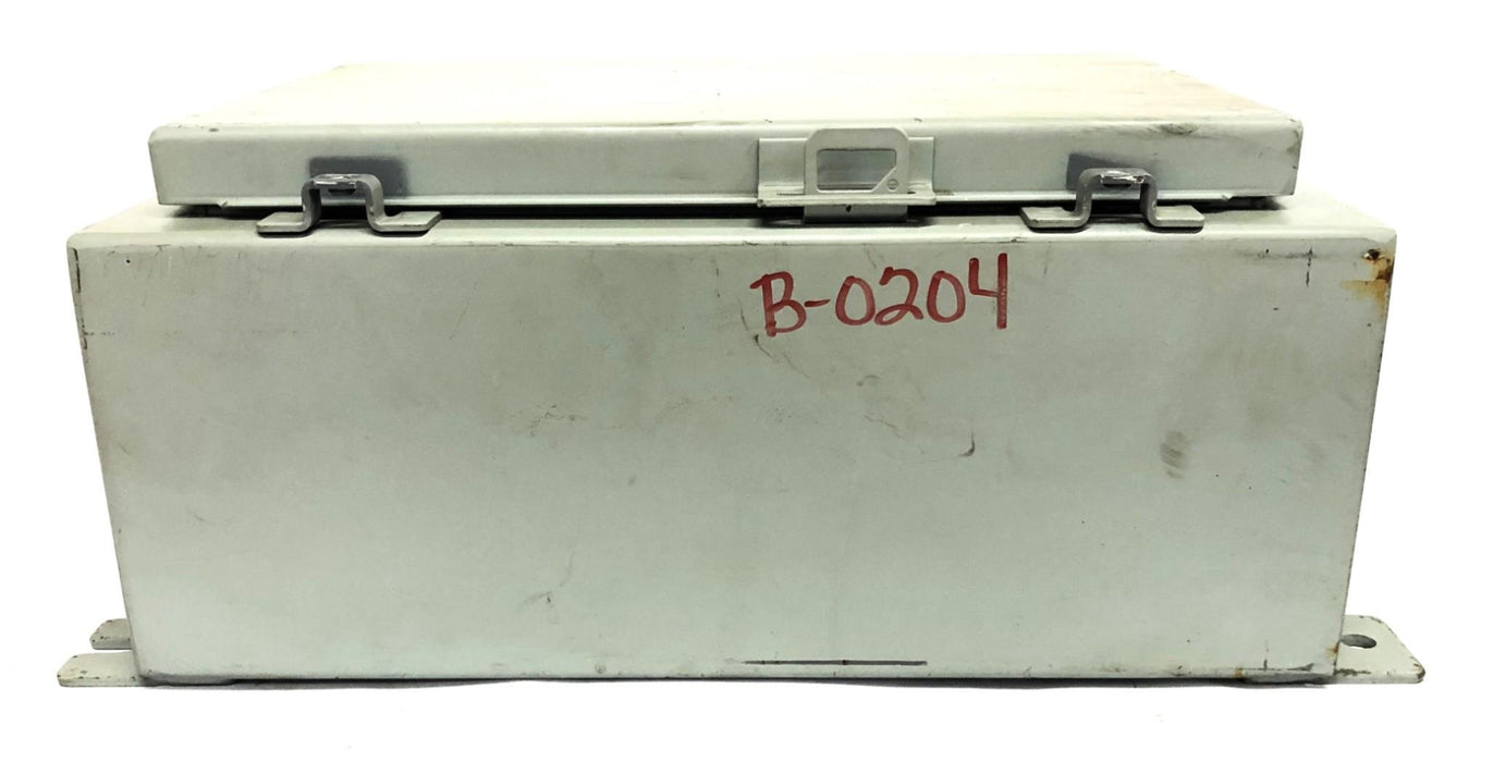 Hoffman 7-1/2X12X16 Inch Type 12 & 13 Control Panel Enclosure H-483956 NOS