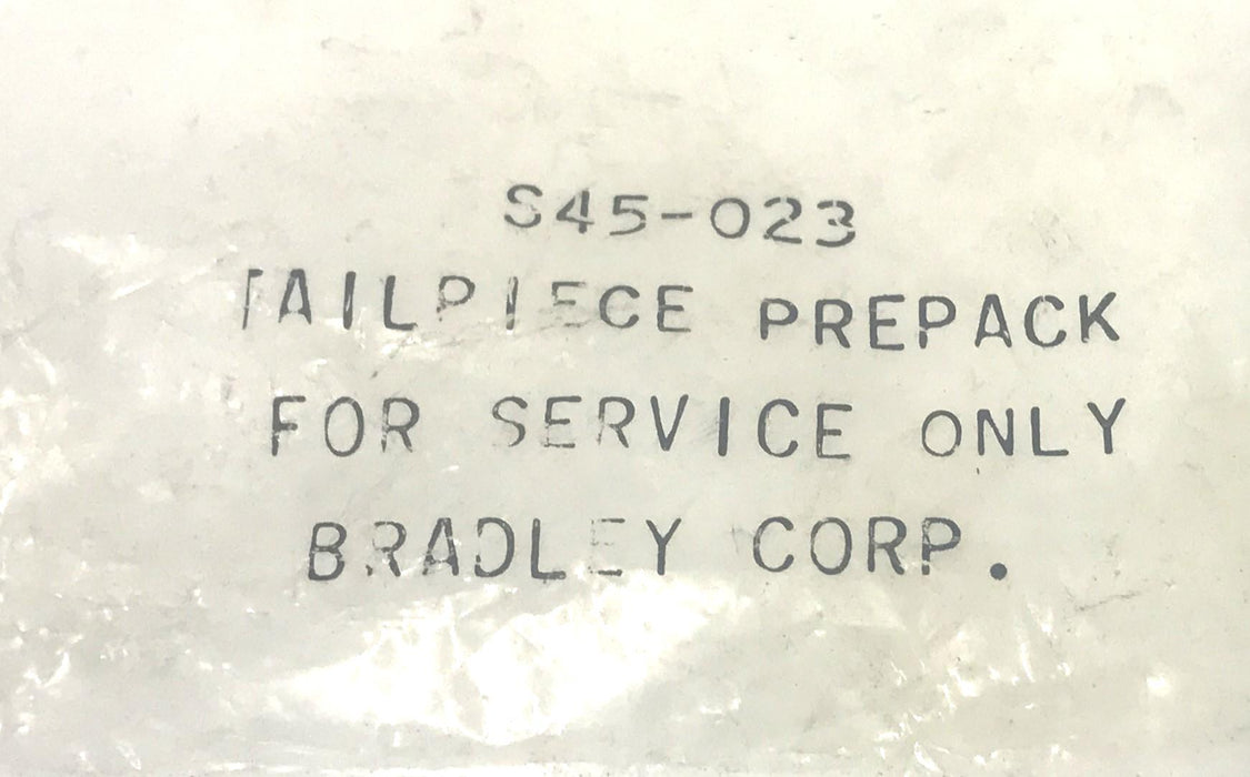 Bradley Tailpiece Prepack S45-023 NOS