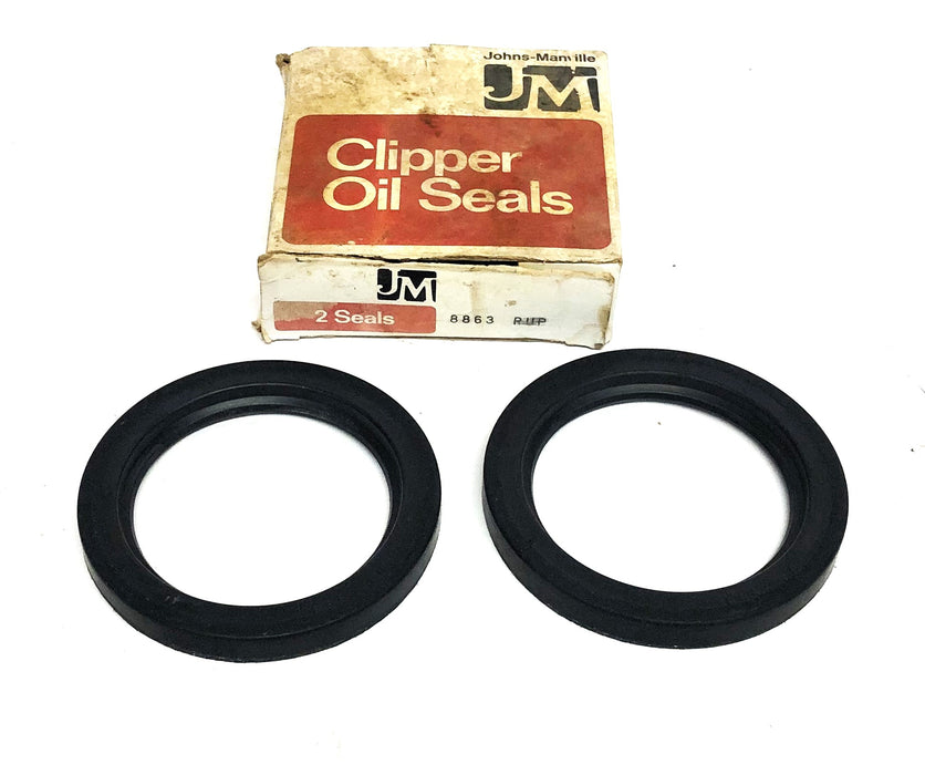 Johns-Manville 2 Piece Clipper Oil Seal Set 8863-RUP NOS