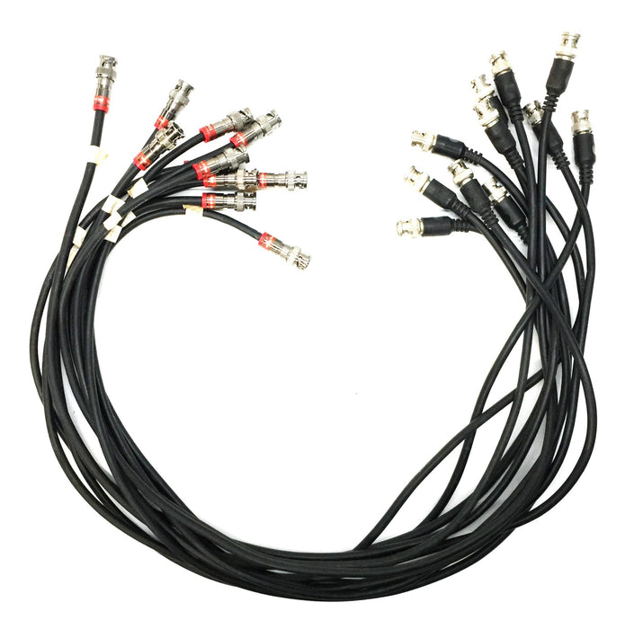 Belden Snap-N-Seal 3' Coaxial Cable for Video FSNS559BNCU [Lot of 11] USED