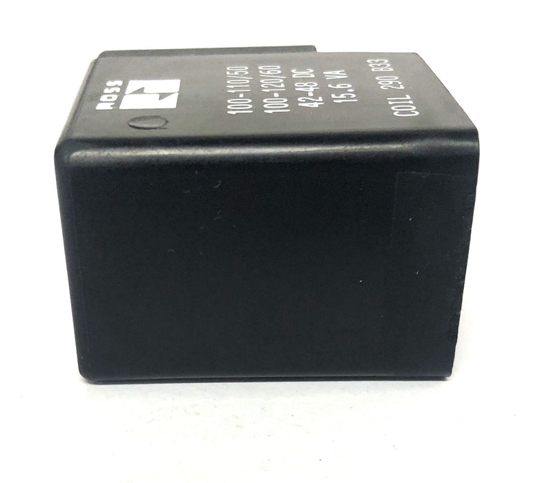 Ross 100-110/50, 100-120/60, 42-48DC, 15.6VA Coil 290 B33 NOS