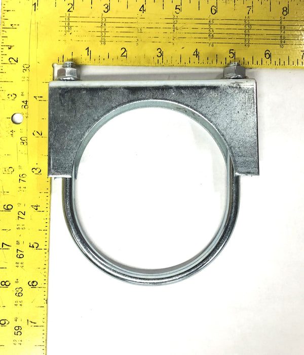 Unbranded Exhaust Clamp 4 Inch [Lot of 3] NOS