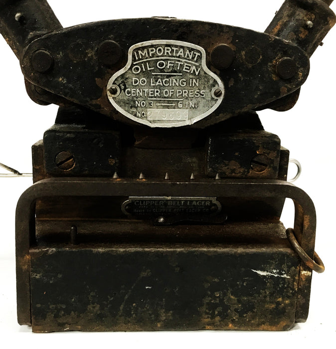 Clipper Company Vintage 3-6 inch Belt Lacer 279699 USED