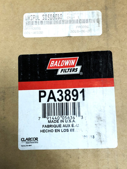 Baldwin Filters Air Filter PA3891 NOS