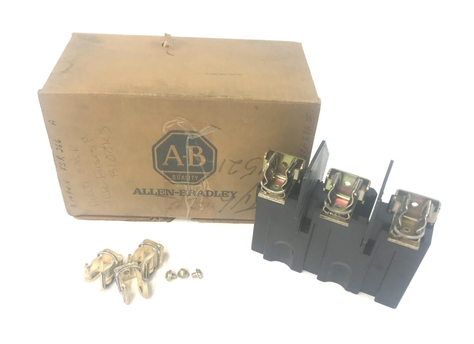 Allen-Bradley Series A Trailer Fuse Block 1494V-FSR266 NOS