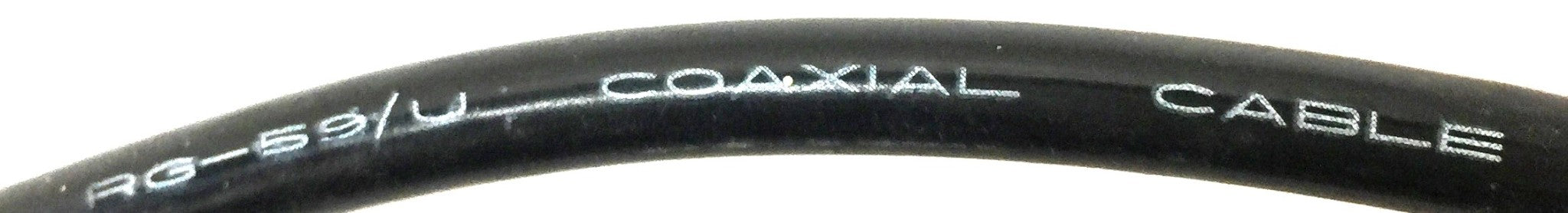 Unbranded 2' Coaxial Cable for Video RG-59/U [Lot of 12] USED