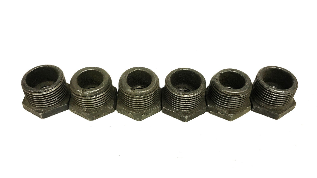Grinnell 3/4 inch x 1/4 inch Reducing Bushing [Lot of 6] NOS