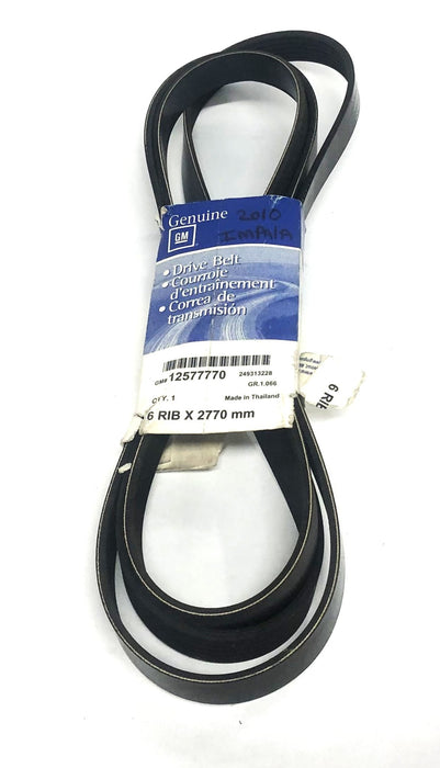 GM OEM Serpentine Belt 12577770 NOS