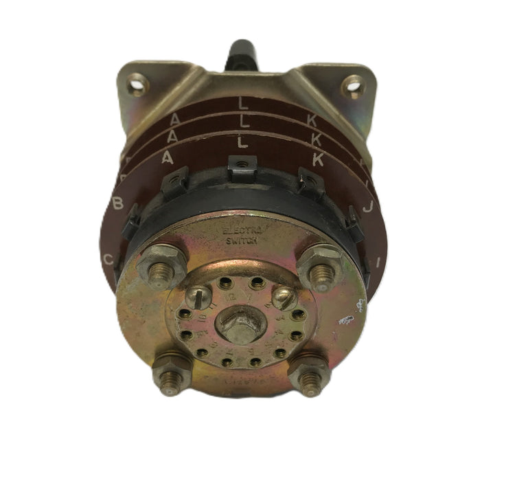 Electro Switch W/ Plastic Dial Cover Series 25 Rotary Switch 25503A (8738) USED