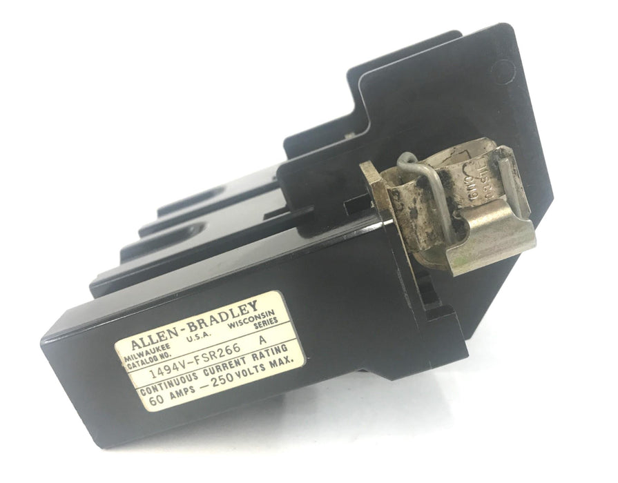 Allen-Bradley Series A Trailer Fuse Block 1494V-FSR266 NOS