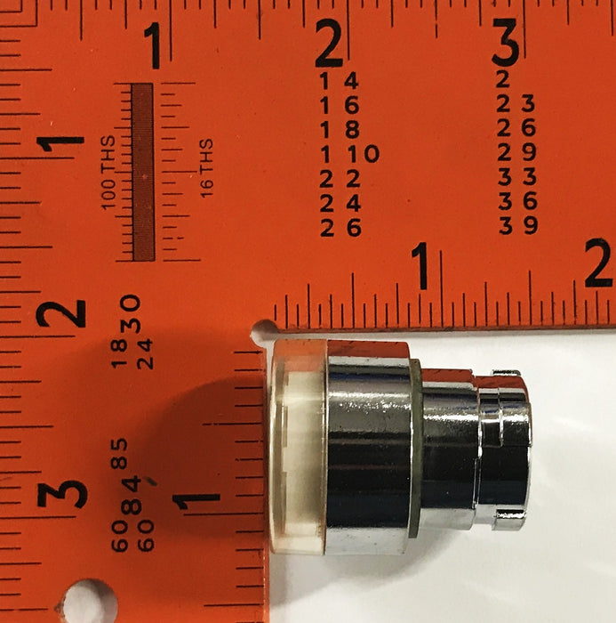 Telemecanique White Pushbutton 2B2-BW37 [Lot of 2] NOS