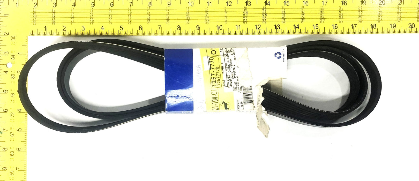 GM OEM Serpentine Belt 12577770 NOS