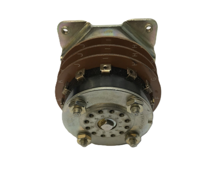 Electro Switch W/ Plastic Dial Cover Series 25 Rotary Switch 25503A (1411) USED
