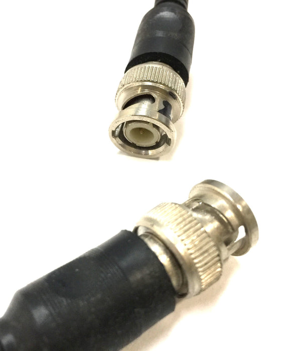 Unbranded 3' Coaxial Cable for Video w/Twist-Lock Connect RG59/U [Lot of 6] USED