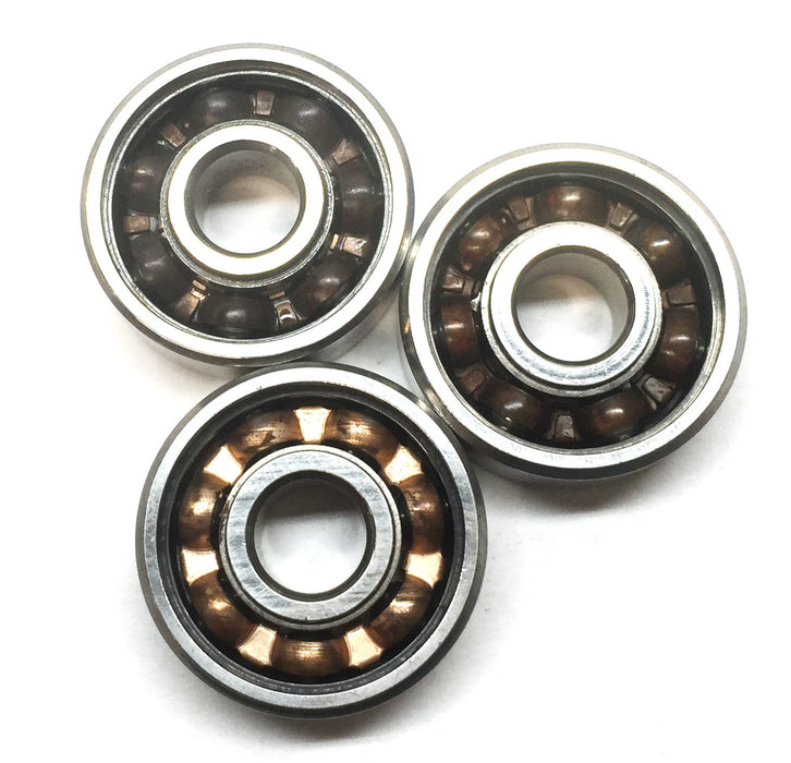 SKF Single-Row Ball Bearing R7-2Z (R72Z) [Lot of 3] NOS