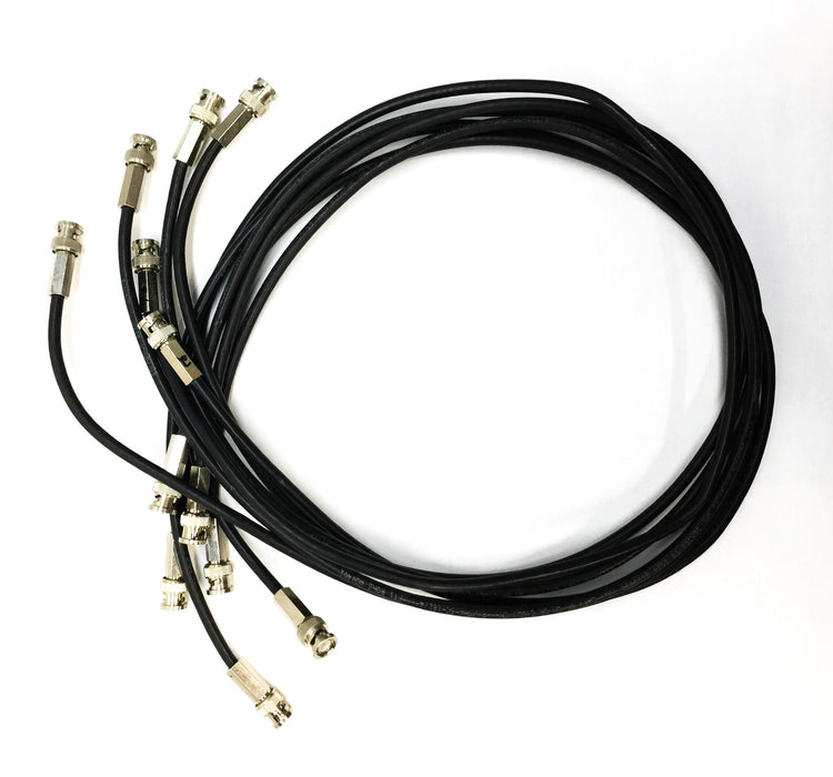 Belden 40.5" Coaxial Video Cable w/Twist-Lock Connect E108998 [Lot of 6] USED