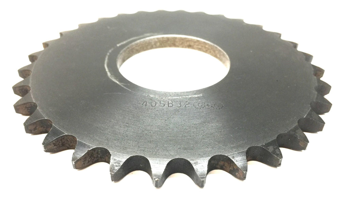 G&G Roller Chain Sprocket 40SB32 with 2" Bore NOS