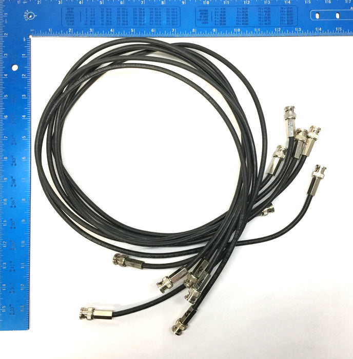 Belden 40.5" Coaxial Video Cable w/Twist-Lock Connect E108998 [Lot of 6] USED