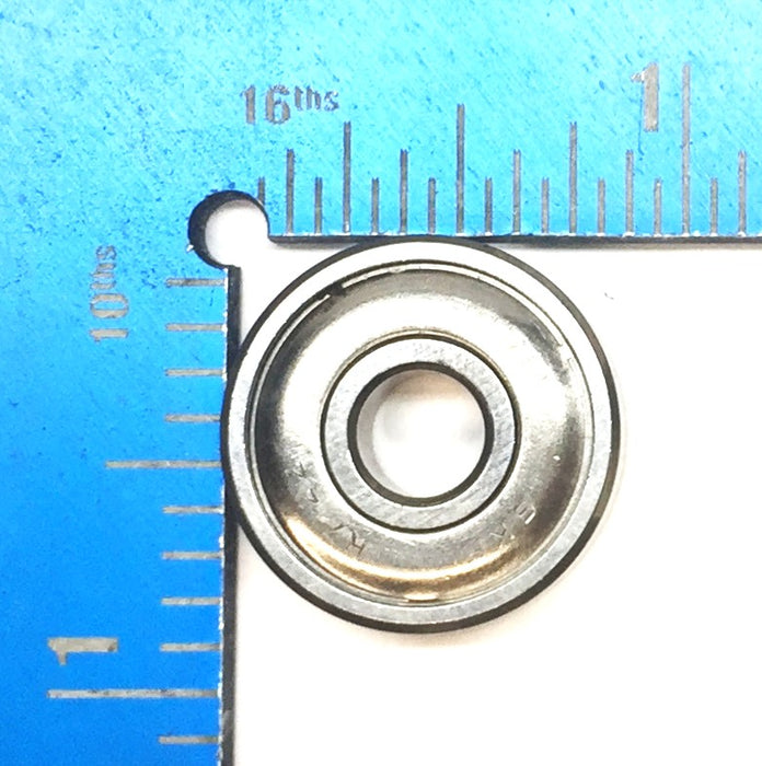 SKF Single-Row Ball Bearing R7-2Z (R72Z) [Lot of 3] NOS