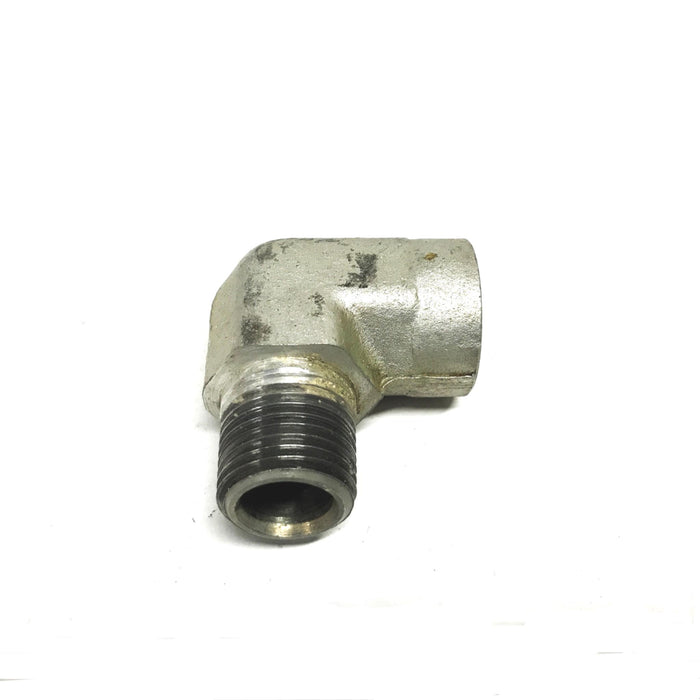 Parker 1/2 inch Male x 1/2 inch Female 90-degree Elbow Coupling [Lot of 4] NOS