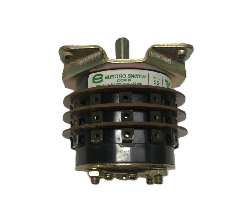 Electro Switch (No Plastic Dial Cover) Series 25 Rotary Switch 25503A(8738) USED