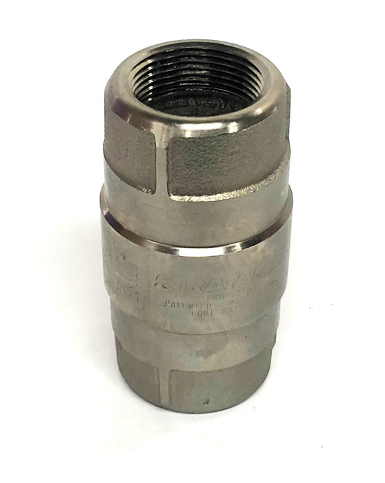 Strataflo 1-1/4 Inch 200LB Check Valve With Steel Poppet 2400 NOS