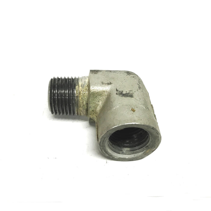Parker 1/2 inch Male x 1/2 inch Female 90-degree Elbow Coupling [Lot of 4] NOS