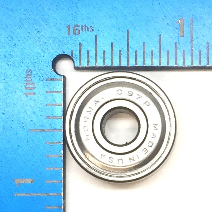 Norma Single-Row Ball Bearing C97PP [Lot of 2] NOS
