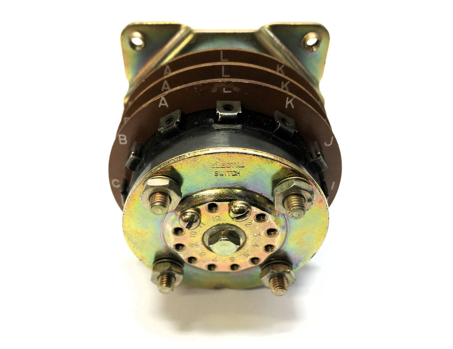 Electro Switch (No Plastic Dial Cover) Series 25 Rotary Switch 25503A(8738) USED