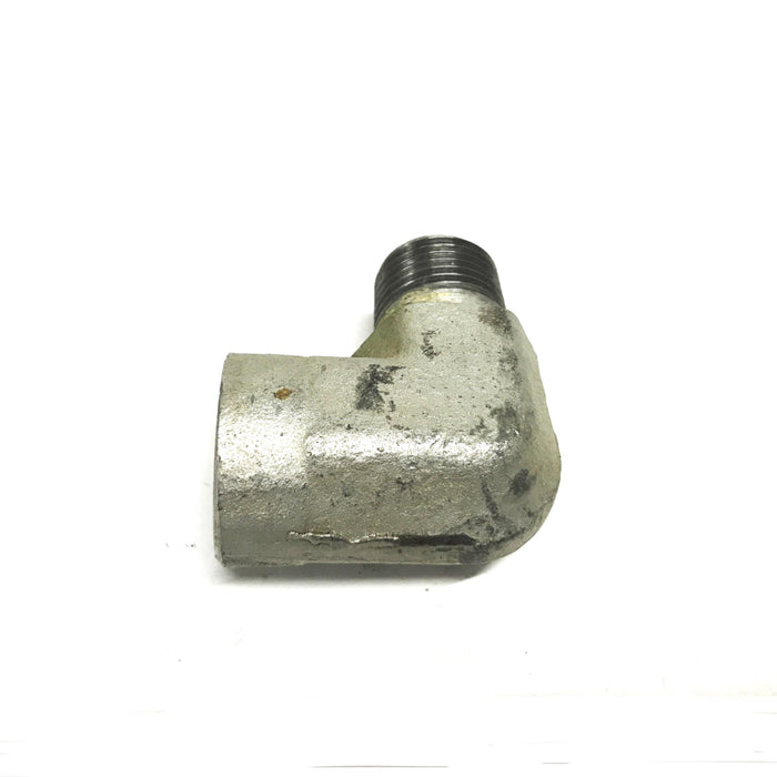 Parker 1/2 inch Male x 1/2 inch Female 90-degree Elbow Coupling [Lot of 4] NOS