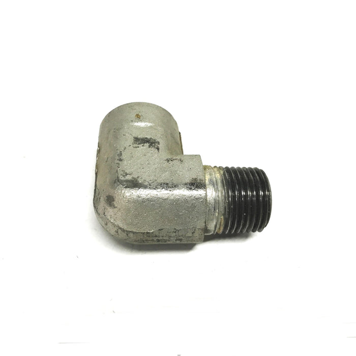 Parker 1/2 inch Male x 1/2 inch Female 90-degree Elbow Coupling [Lot of 4] NOS