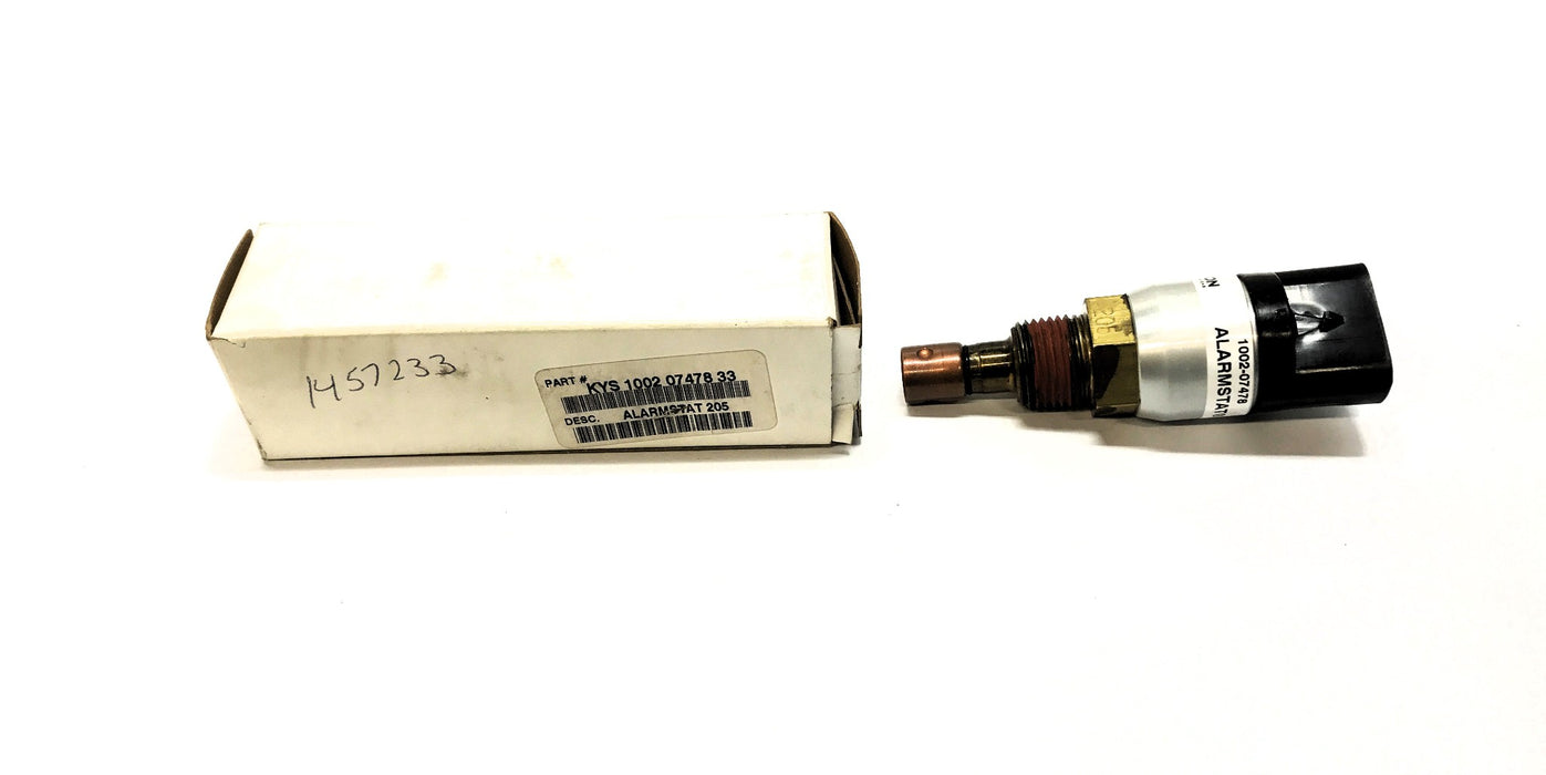 Medallion Alarmstat 205 Degree Temperature Sensor 1002-07478 NOS