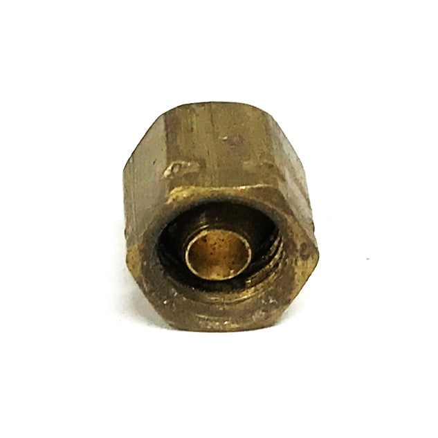 Unbranded Brass Compression Tubing Hex Nut [Lot of 110] NOS