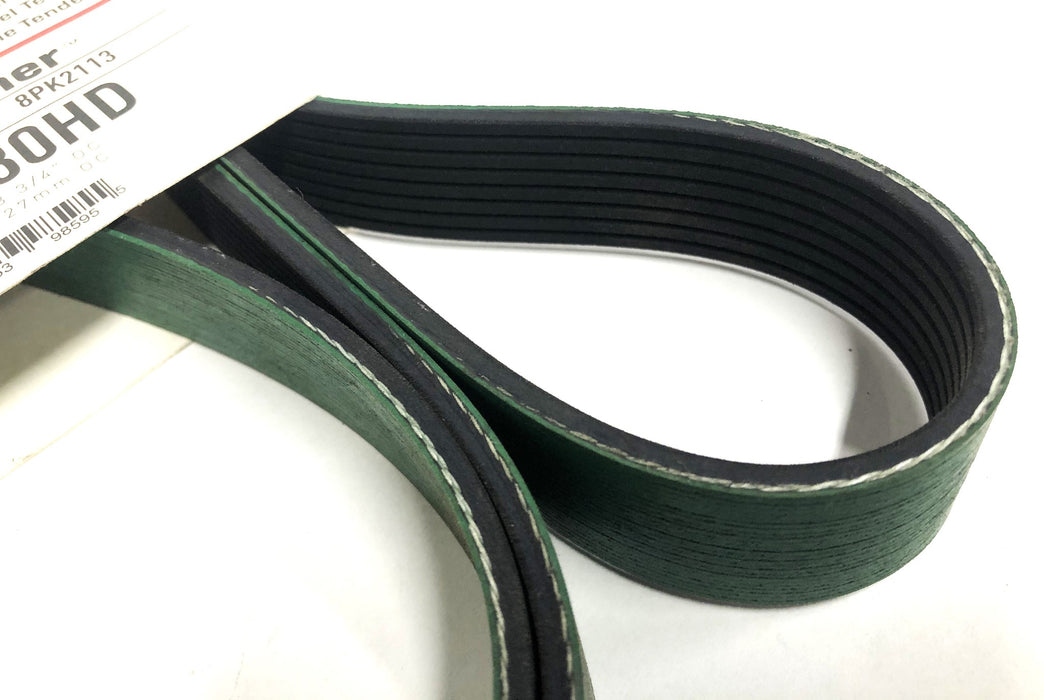 Gates FleetRunner Micro-V 1-3/32x83-3/4 IN OC Drive Belt K080830HD (8PK2113) NOS
