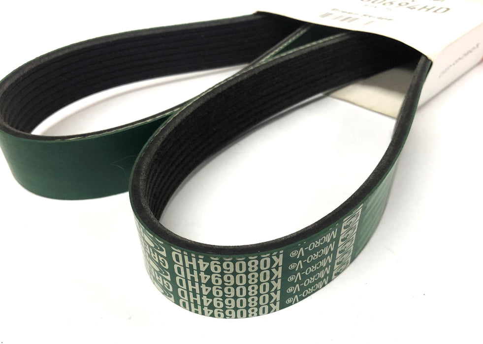 Gates FleetRunner Micro-V Green Stripe Drive Belt K080694HD (8PK1762) NOS