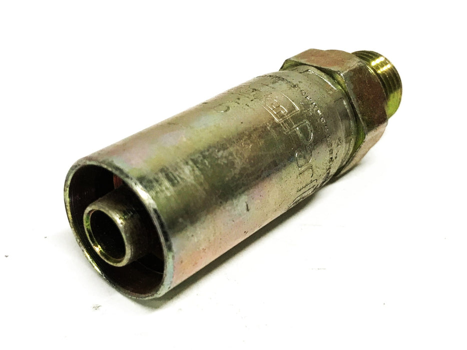 Parker 3/8 inch Series 55 Parflex Hose Fitting 10555-6-6 NOS
