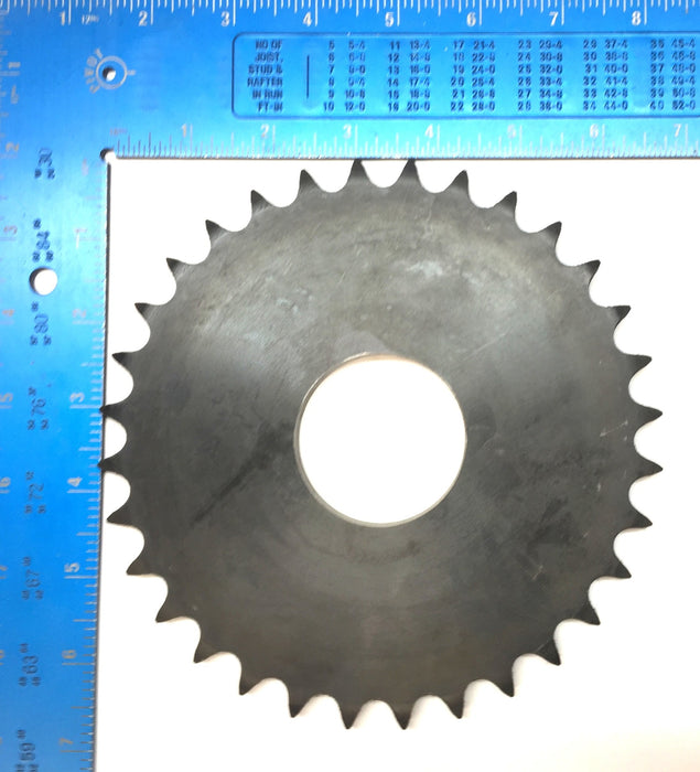 Peer Chain Type-A Bore 2" Roller Chain Sprocket PC50A32H X 23/32" (50A32H) NOS